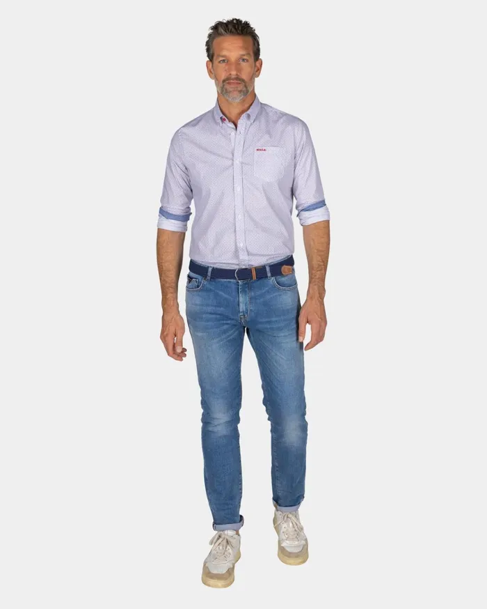 NZA New Zealand Auckland Shirts Light Gray Cotton Shirt 8211 Ecru 8211 Men NZA New Zealand Auckland Shirts Light Gray Cotton Shirt 8211 Ecru 8211 Men
