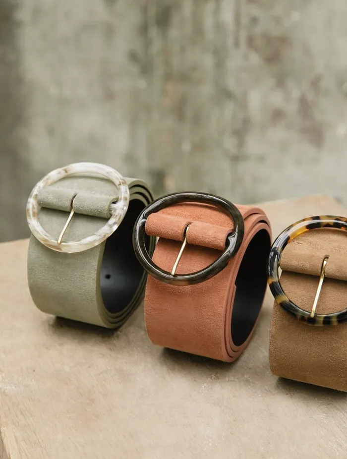 Oia Powder Blush Women Bobbies Belts Oia Powder Blush Women Bobbies Belts