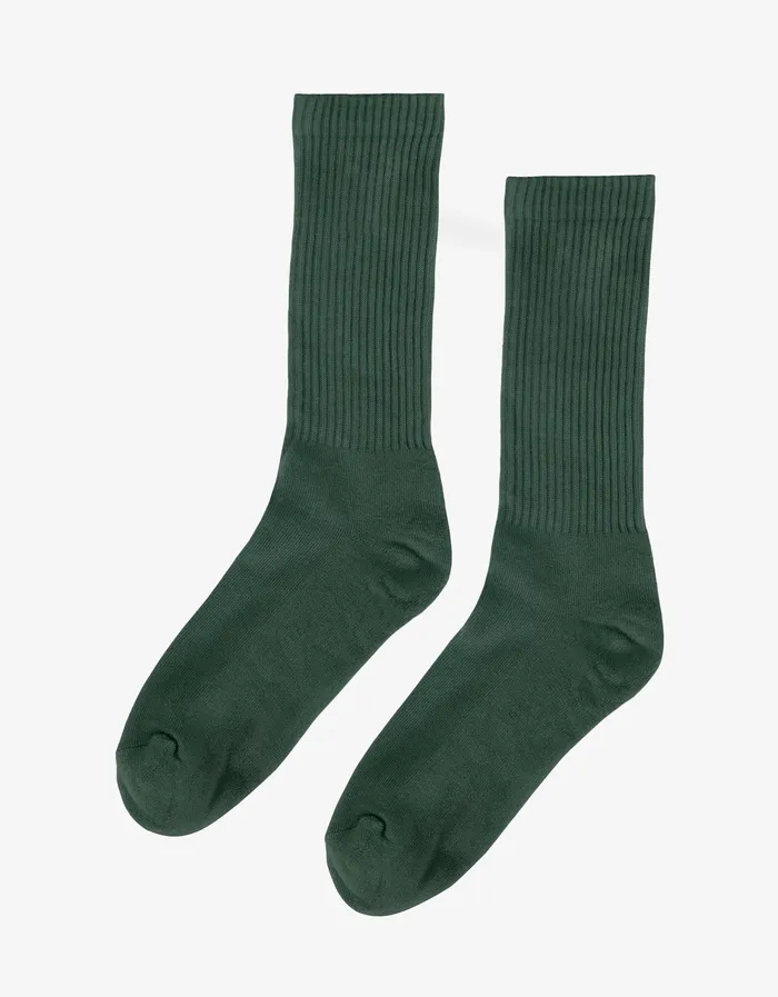 Organic Active Sock 8211 Emerald Green Men Socks Colorfulstandard