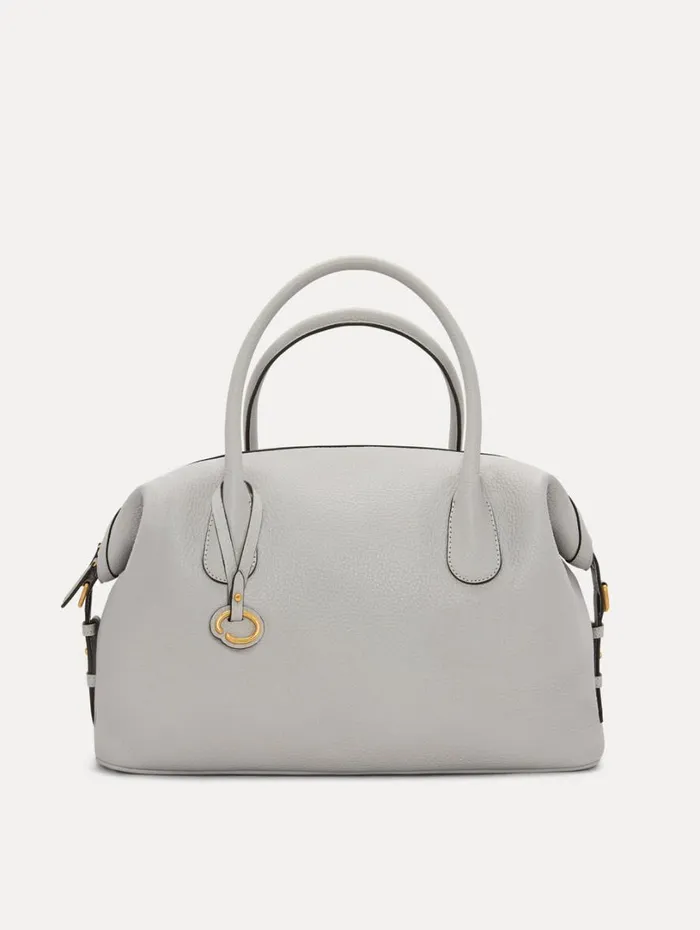 Oscar De La Renta The Dahlia Grigio Perla Women Signature Handbags Oscar De La Renta The Dahlia Grigio Perla Women Signature Handbags
