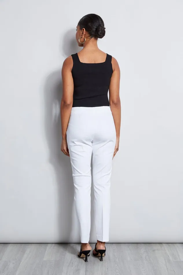 Outlet 8211 Women Bottoms Elie Tahari Skinny Long Pant White