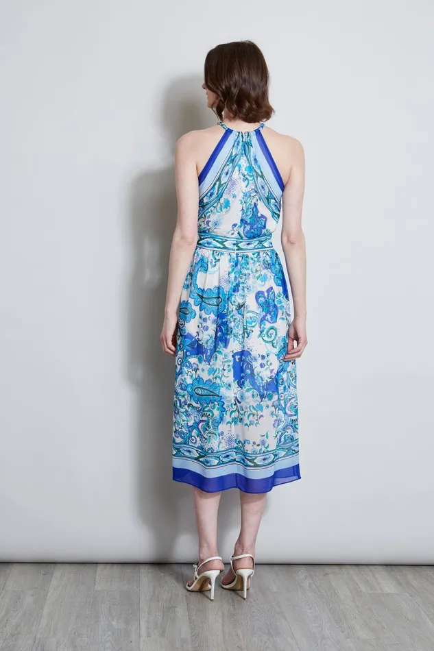 Outlet 8211 Women Dresses and Jumpsuits Elie Tahari Calypso Halter Dress Multi