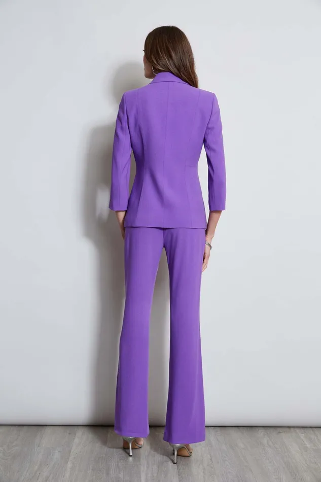 Outlet 8211 Women Jackets and Blazers Elie Tahari Single Breasted Dart Blazer Violet