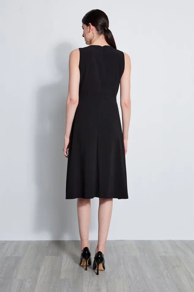 Outlet 8211 Women Midi Dresses Elie Tahari Lace Applique Midi Dress Black