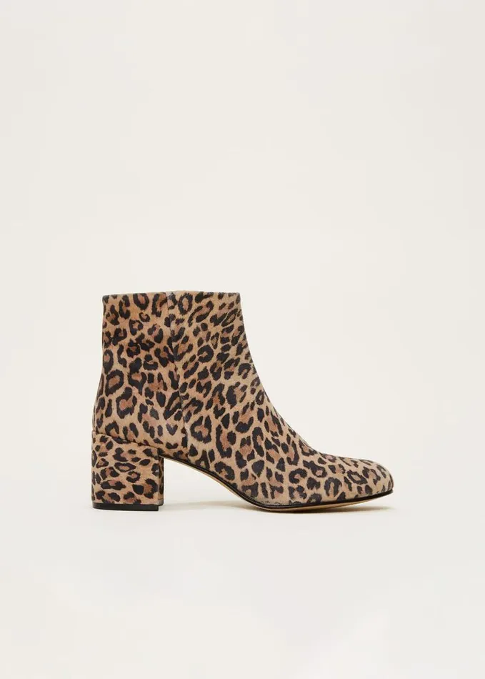 Phase Eight Animal Print Ankle Boot Multicoloured Women Boots