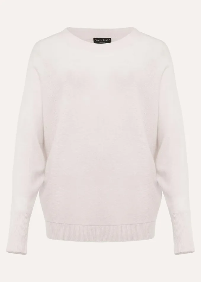 Phase Eight Beatrice Cashmere Jumper Pale Pink Women Knitwear