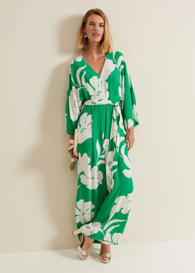 Phase Eight Bernice Print Jumpsuit Multicoloured Women Dresses