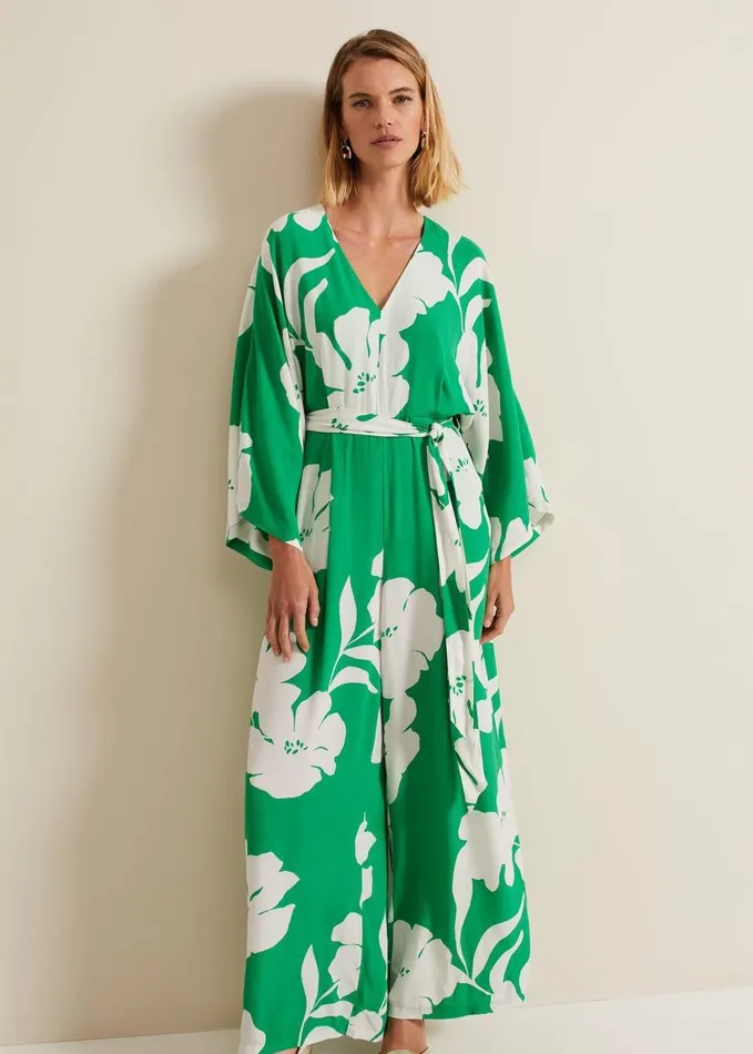 Phase Eight Bernice Print Jumpsuit Multicoloured Women Dresses