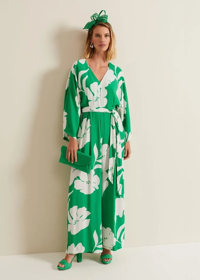 Phase Eight Bernice Print Jumpsuit Multicoloured Women Dresses
