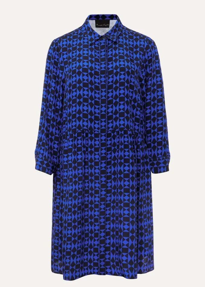 Phase Eight Bregitta Geo Swingdress Blackblue Women Dresses