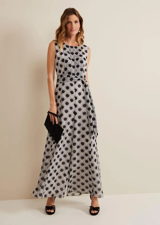Phase Eight Janine Print Jumpsuit Multicoloured Women Dresses