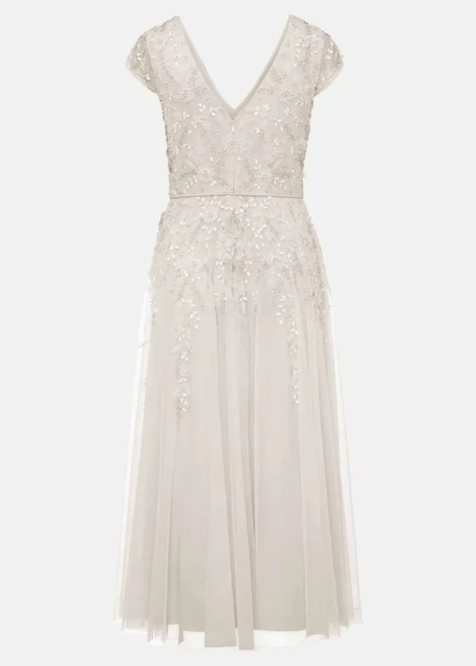 Phase Eight Lorena Tulle Wedding Dress Ivory Women Dresses