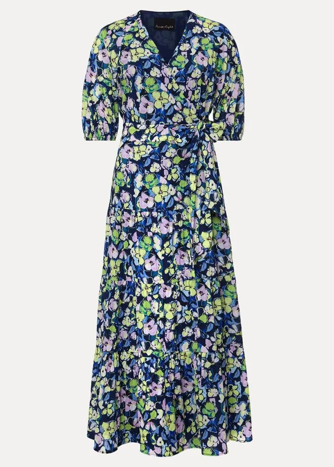 Phase Eight Morven Floral Maxi Dress Navymulti Women Dresses