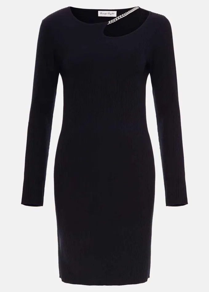 Phase Eight Nia Necklace Mini Dress Navy Women Dresses