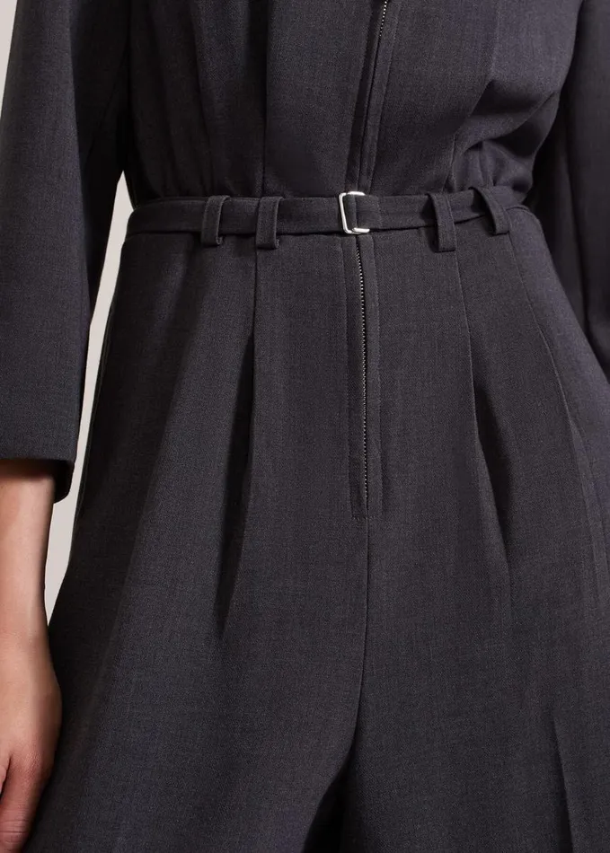 Phase Eight Pamela Grey Tailored Jumpsuit Grey Women Dresses