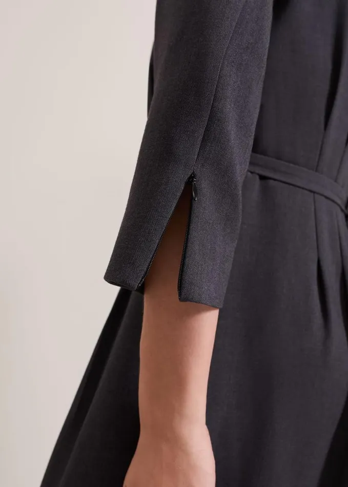 Phase Eight Pamela Grey Tailored Jumpsuit Grey Women Dresses