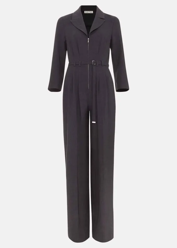 Phase Eight Pamela Grey Tailored Jumpsuit Grey Women Dresses