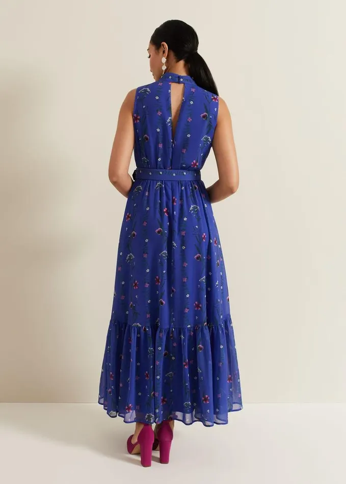 Phase Eight Petite Sofia Print Maxi Dress Multicoloured Women Dresses