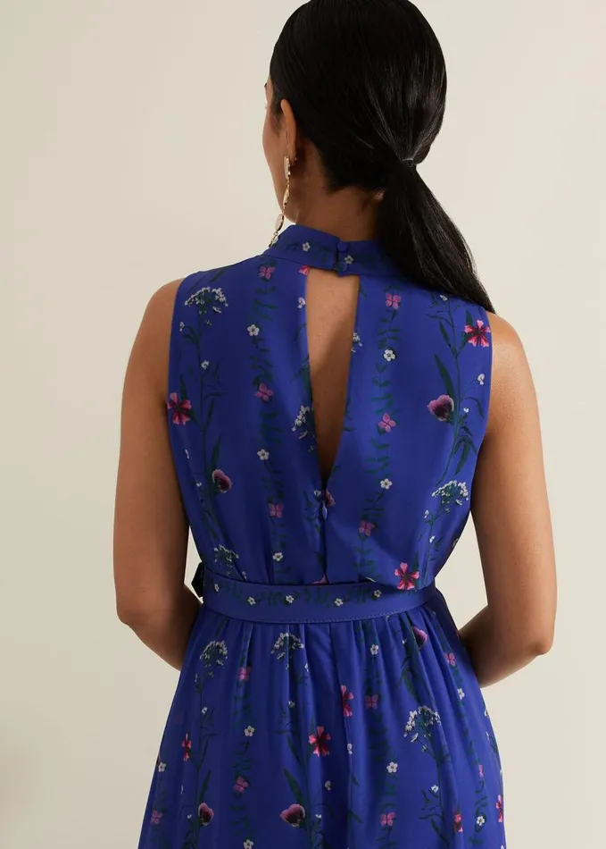 Phase Eight Petite Sofia Print Maxi Dress Multicoloured Women Dresses