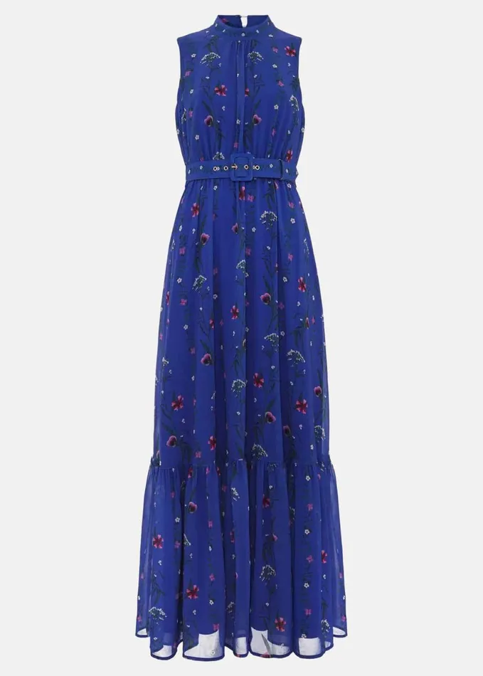 Phase Eight Petite Sofia Print Maxi Dress Multicoloured Women Dresses