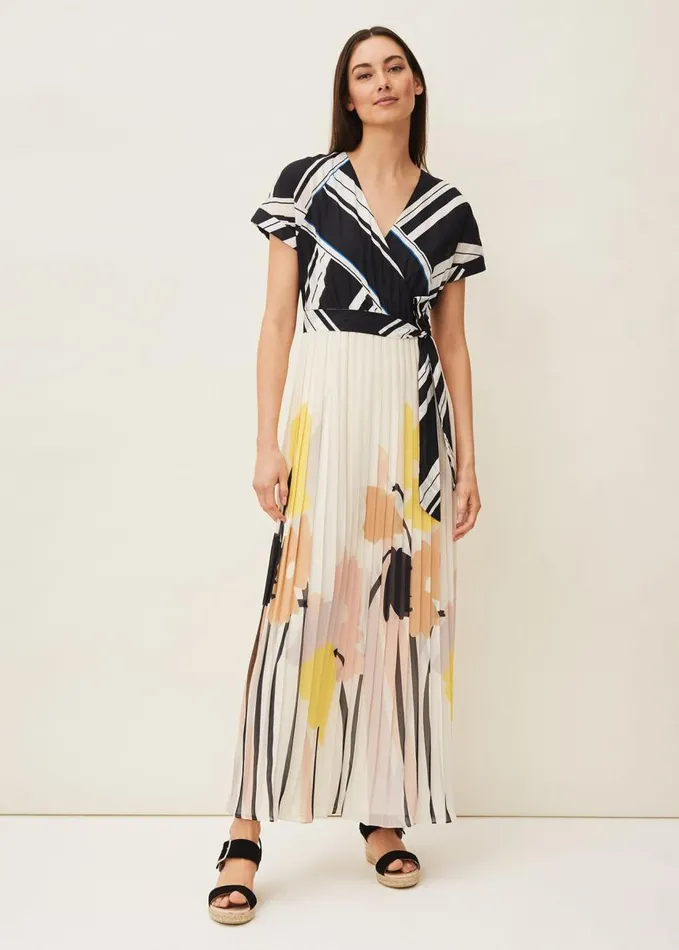 Phase Eight Saskie Mix Print Midaxi Dress Multicoloured Women Dresses