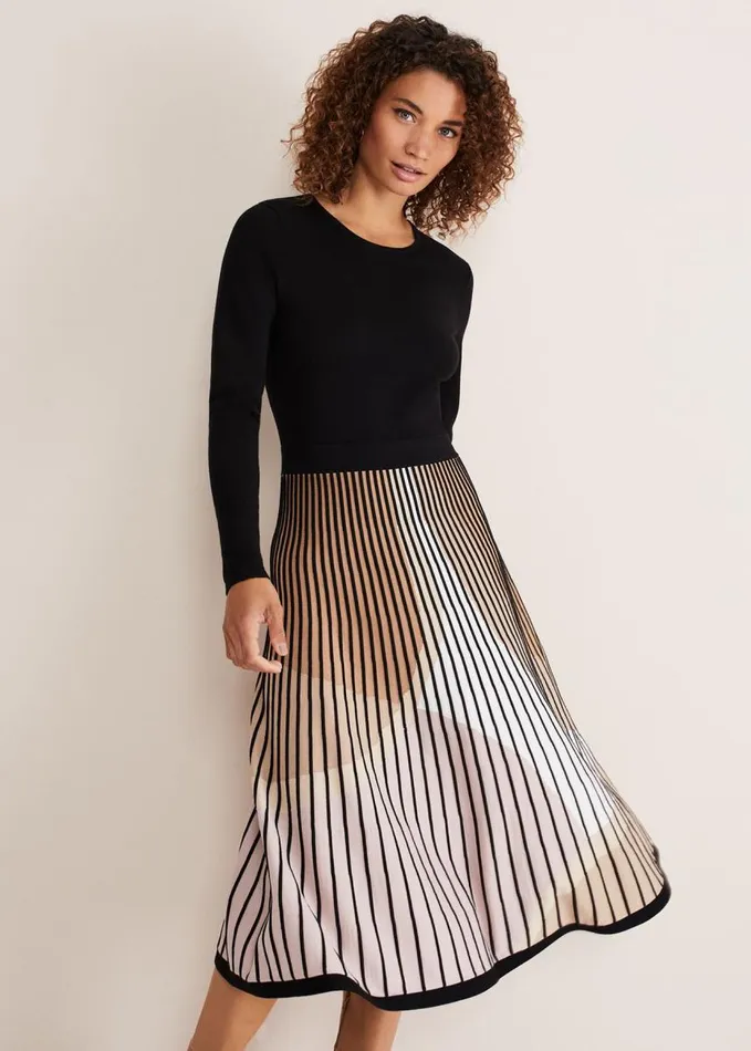 Phase Eight Silvia Fit And Flare Dress Multicoloured Women Dresses