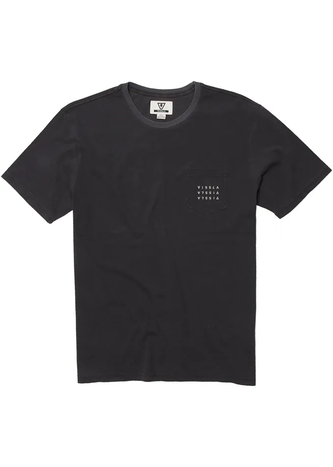 Premium Tees Spectrum Ii Ss Pkt Tee Phantom Vissla Men Premium Tees Spectrum Ii Ss Pkt Tee Phantom Vissla Men