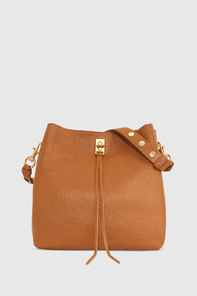 Rebecca Minkoff Darren Shoulder Bag Caramello Women Shoulder Bags