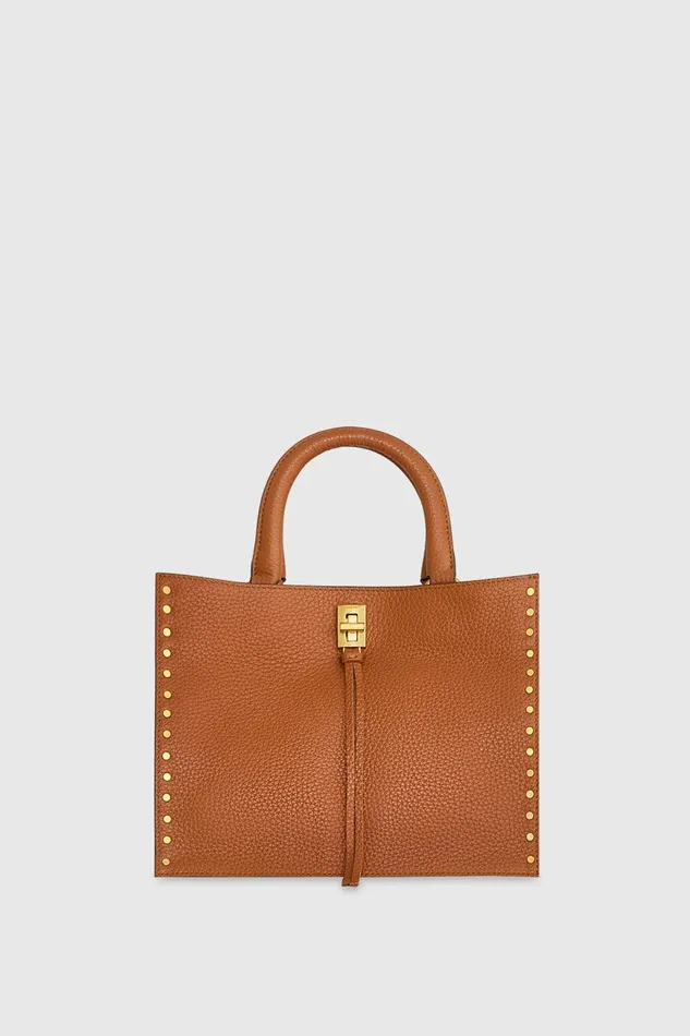 Rebecca Minkoff Darren Small Tote Caramello Women Tote Bags
