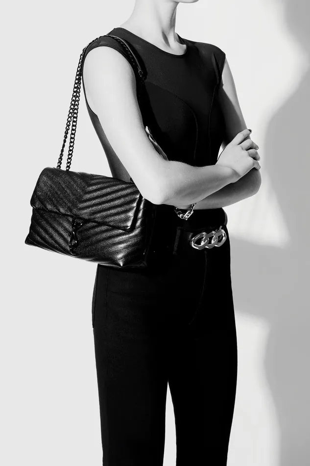 Rebecca Minkoff Edie Medium Crossbody Paper Tweed Women Crossbody Bags