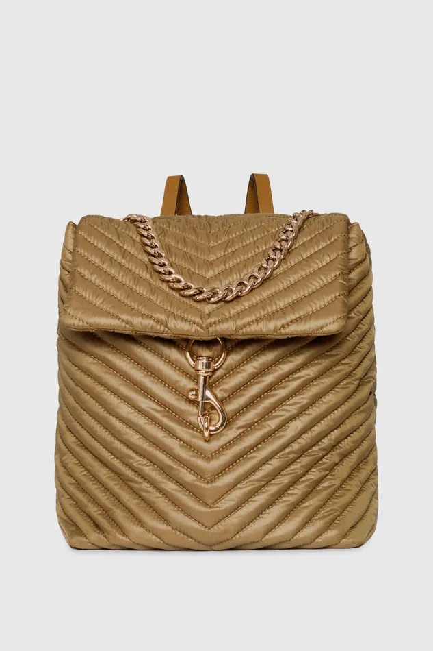 Rebecca Minkoff Edie Nylon Backpack Military Women Backpacks