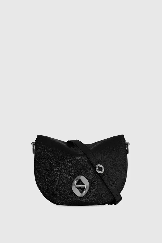 Rebecca Minkoff G Large Saddle Black Women Shoulder Bags