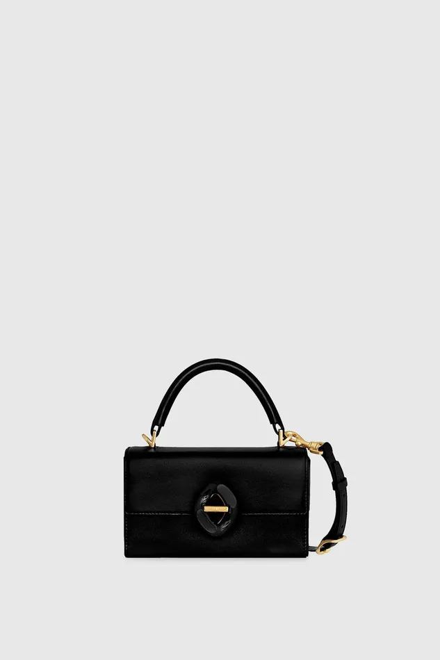 Rebecca Minkoff G Mini Top Handle Crossbody Black Women Crossbody Bags