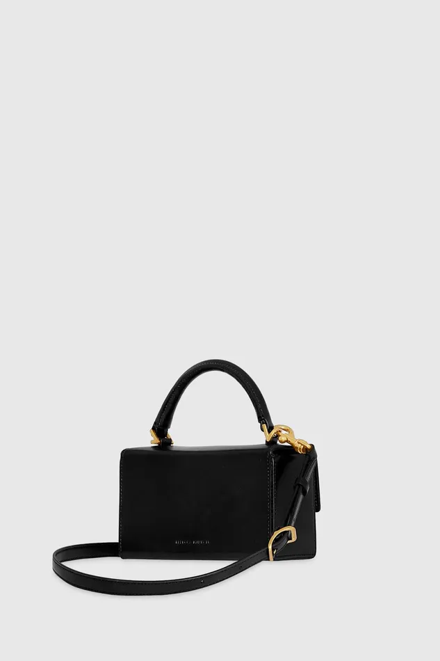 Rebecca Minkoff G Mini Top Handle Crossbody Black Women Crossbody Bags