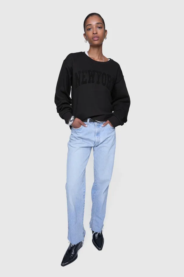 Rebecca Minkoff New York Sweatshirt Black Women Tops