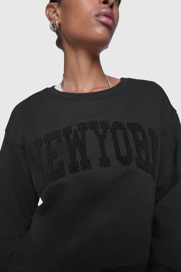 Rebecca Minkoff New York Sweatshirt Black Women Tops