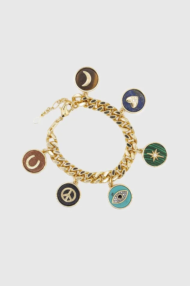 Rebecca Minkoff Semi Charm Bracelet Women Jewelry