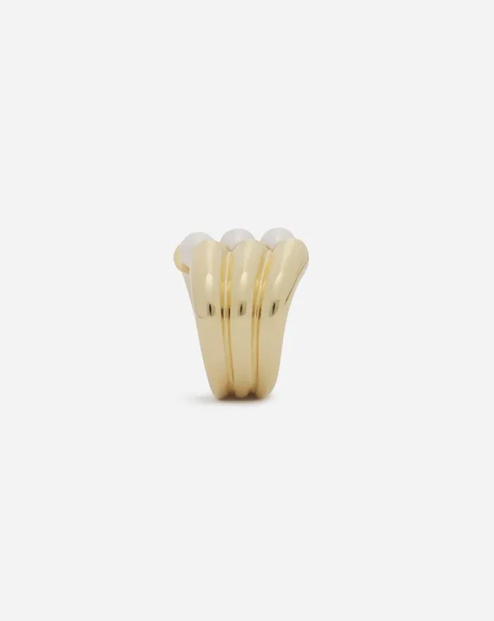Squence Pearls Ring Goldpearl Women Lanvin Jewelry Squence Pearls Ring Goldpearl Women Lanvin Jewelry
