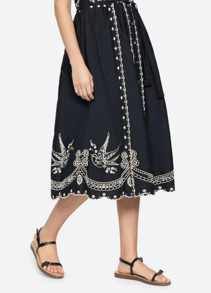 Sea New York Dresses Women Kingsley Midi Dress Black Sea New York Dresses Women Kingsley Midi Dress Black