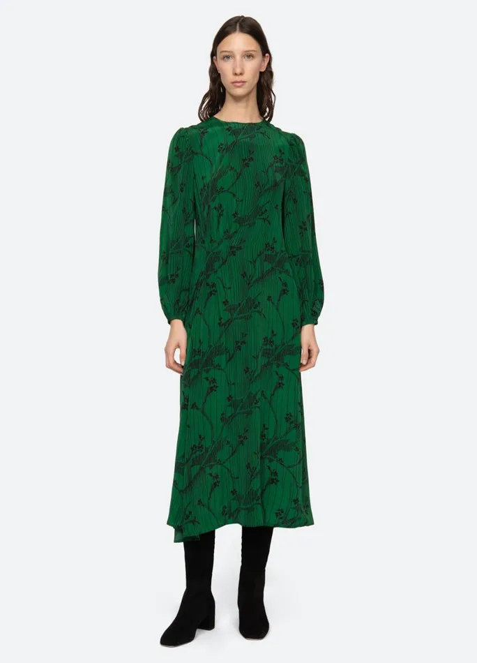 Sea New York Dresses Women Sunniva LS Dress Green
