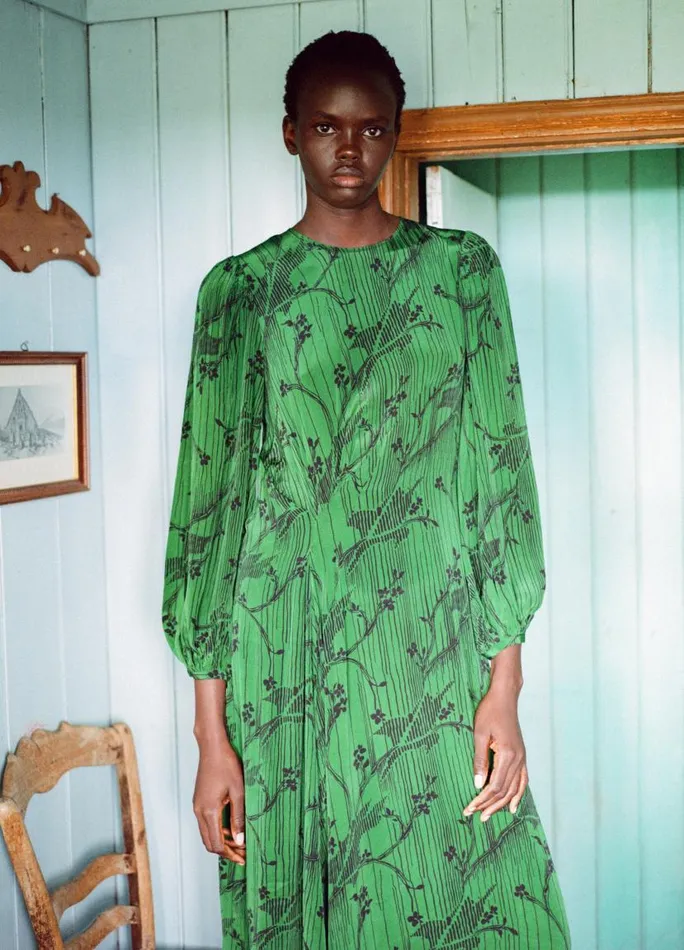 Sea New York Dresses Women Sunniva LS Dress Green Sea New York Dresses Women Sunniva LS Dress Green