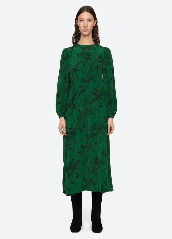 Sea New York Dresses Women Sunniva LS Dress Green Sea New York Dresses Women Sunniva LS Dress Green