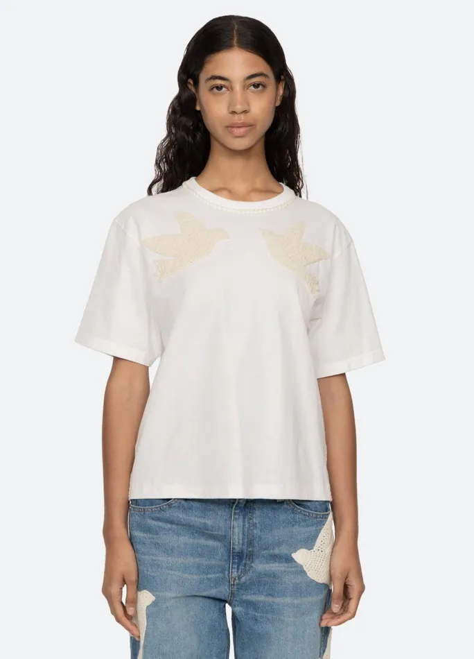 Sea New York Tops Women Sally TShirt Charcoal