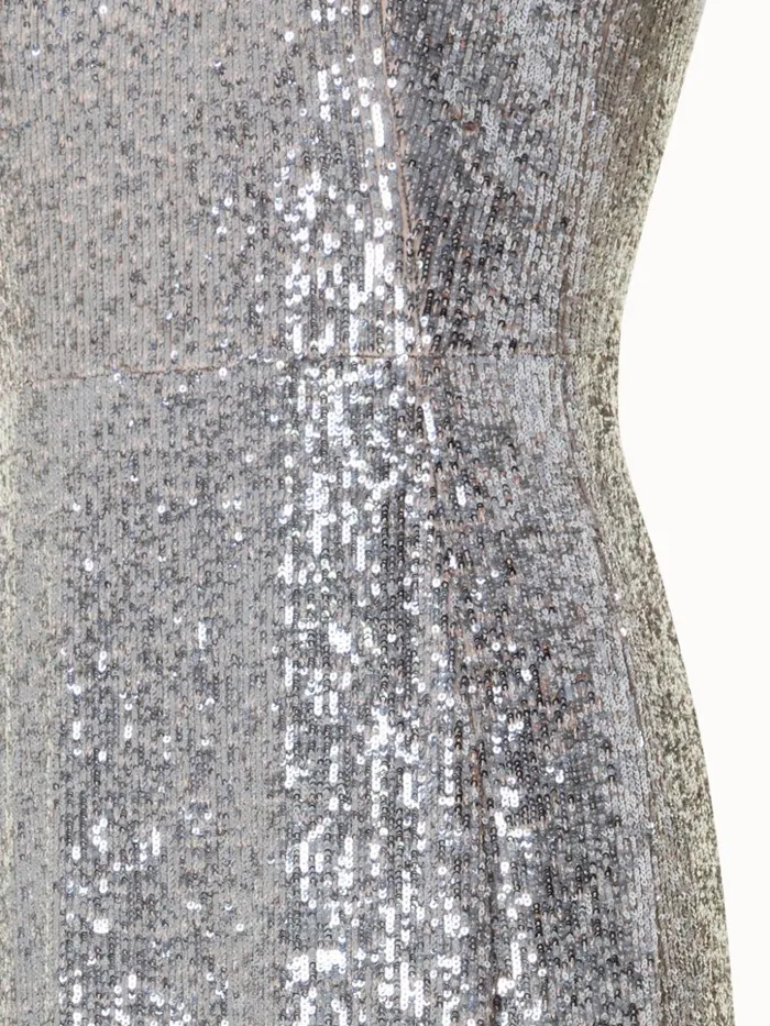 Sequins Gown Greige Women Akris Dresses