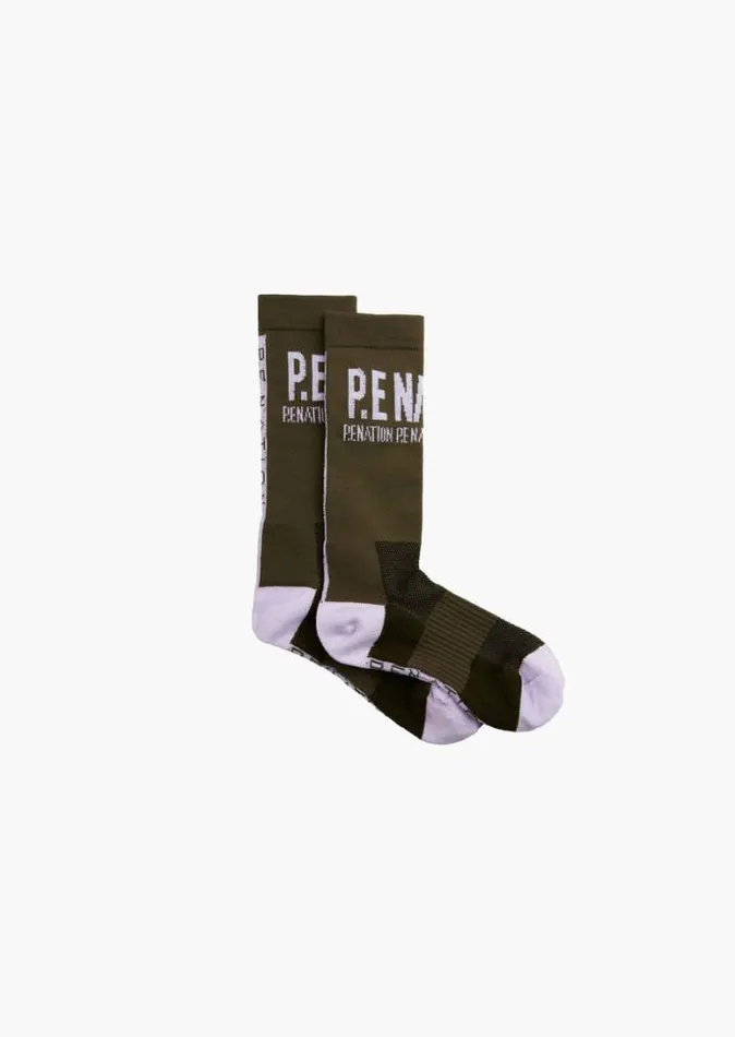 Shop BACKLINE SOCK IN KHAKI PE Nation Socks