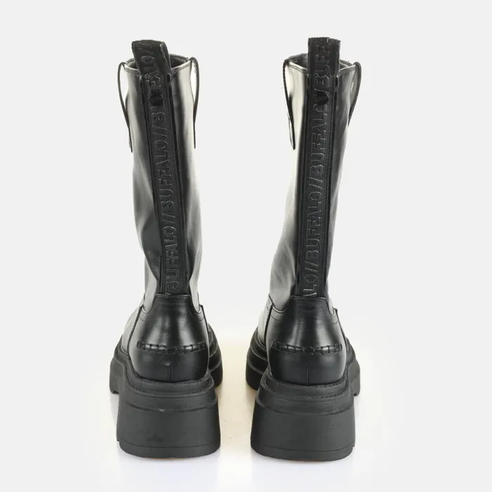 Shop Boots and AnkleBoots BUFFALO BFL MARS FARMER BOOT 8211 VEGAN NAPPA 8211 BLACK Black Shop Boots and AnkleBoots BUFFALO BFL MARS FARMER BOOT 8211 VEGAN NAPPA 8211 BLACK Black