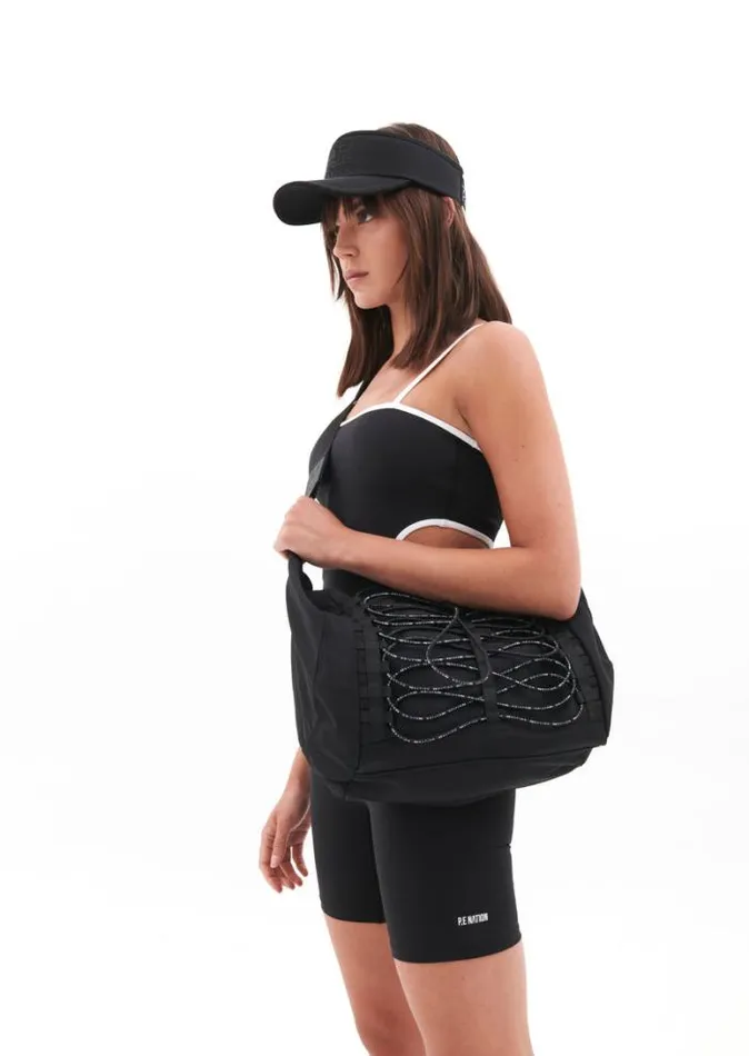 Shop CROSSROAD BAG IN BLACK PE Nation Bags