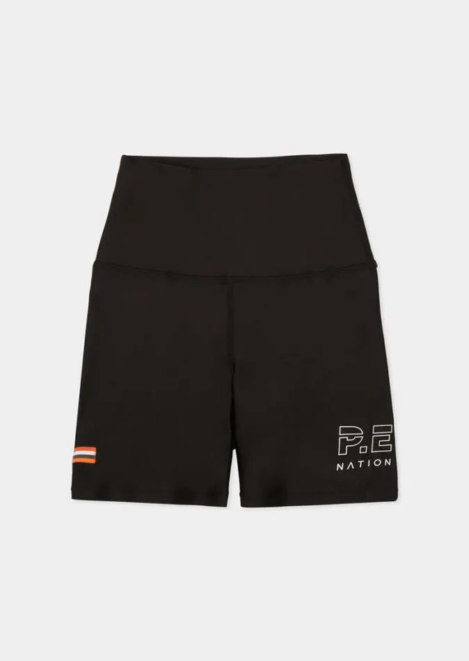 Shop LONG RANGE BIKE SHORT IN BLACK PE Nation Shorts