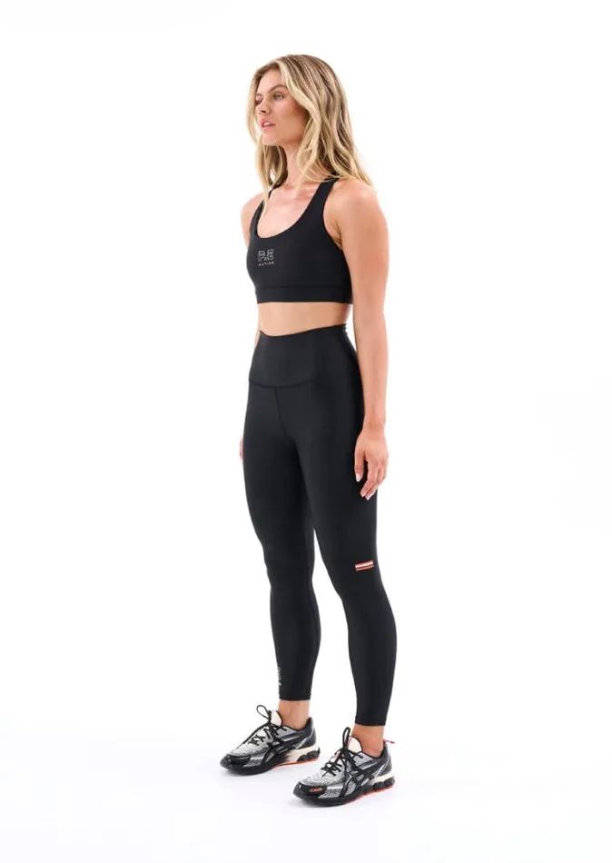 Shop LONG RANGE LEGGING IN BLACK PE Nation Leggings