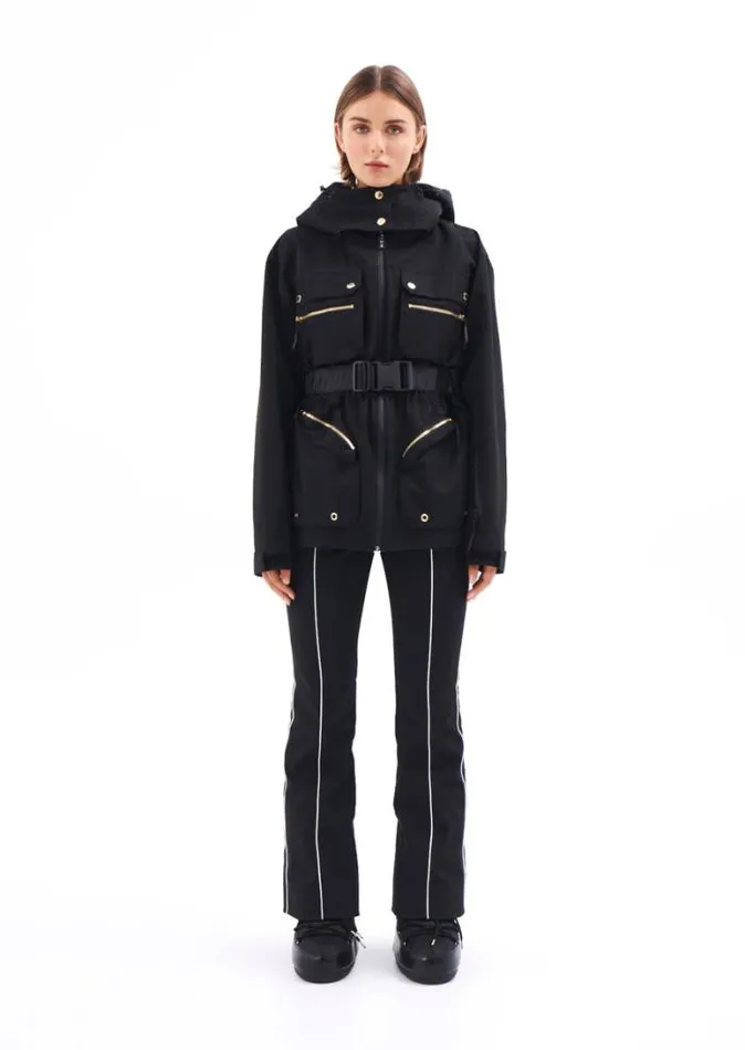 Shop SIERRA SHELL JACKET IN BLACK PE Nation Jackets